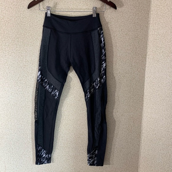 Beyond Yoga Border Contrast Legging Mesh Black - Picture 7 of 7